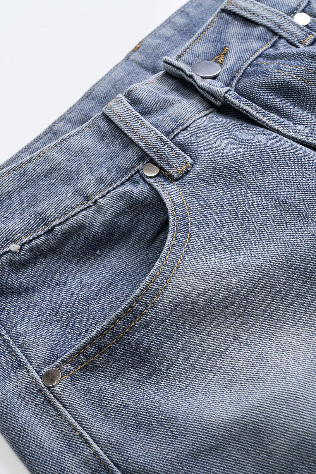 Vervaagde Wijde Pijpen Jeans