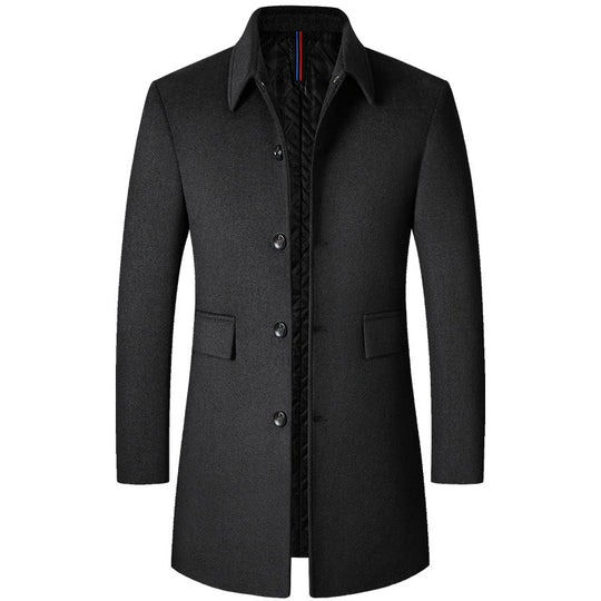 Jas met Klassieke Snit en Capuchon voor Mannen | Ideaal voor Herfst en Winter