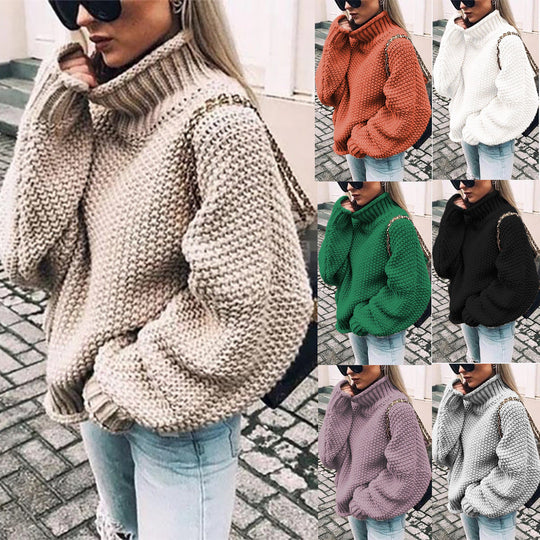 Dames Oversized Chunky Gebreide Coltrui