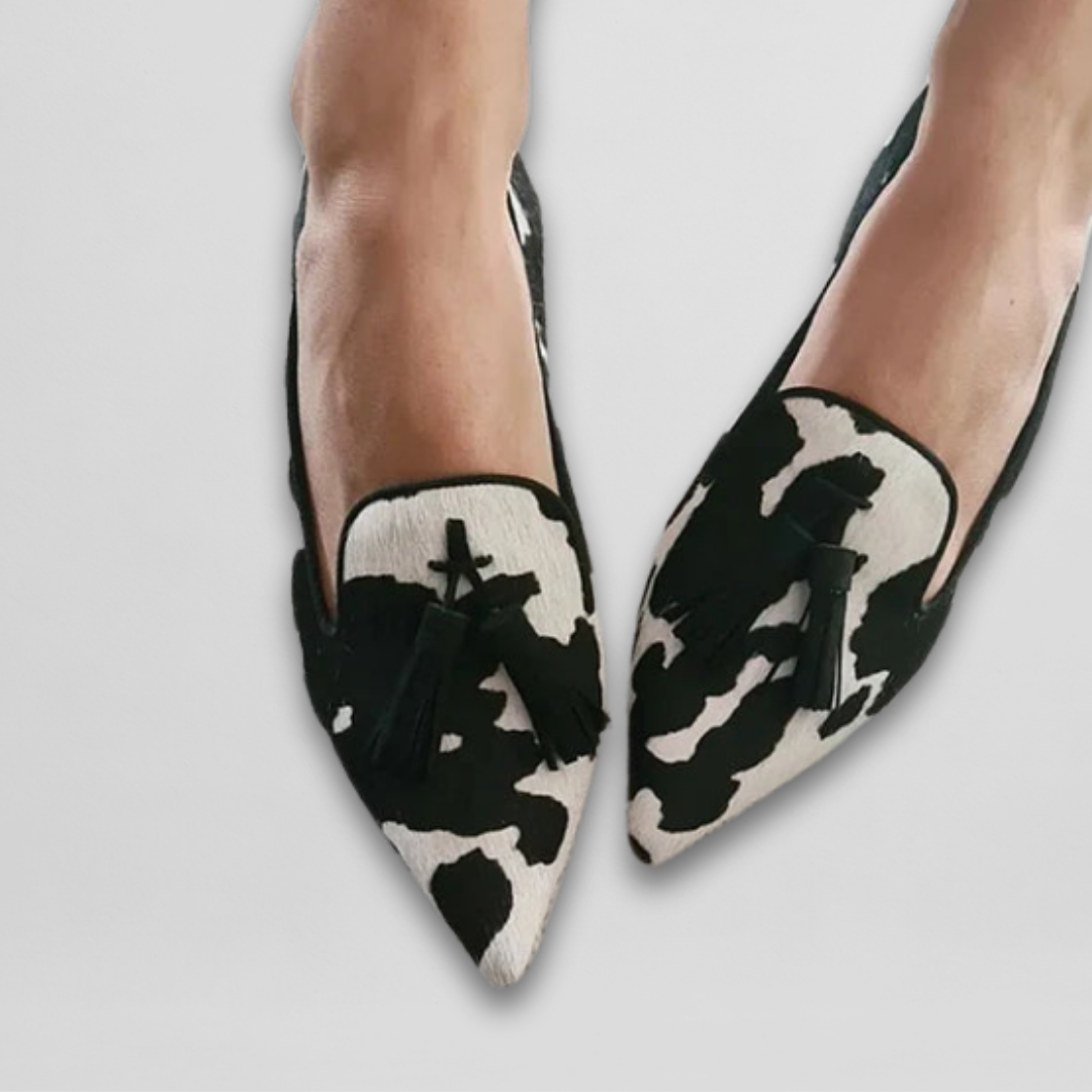 Dames Instapschoenen met Puntige Neus en Platte Zool | Ideaal voor op het Werk en voor Dagelijks Gebruik
