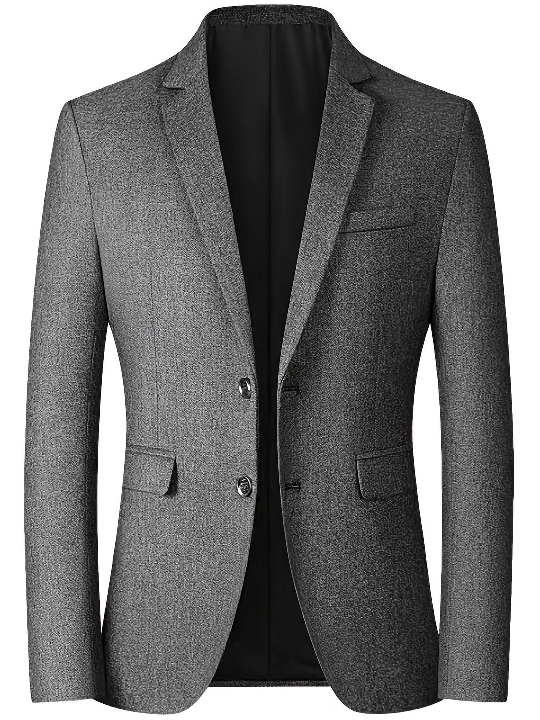 Slim-Fit Blazer met Twee-Knoopsluiting voor Mannen | Ideaal voor Professionele en Formele Gelegenheden