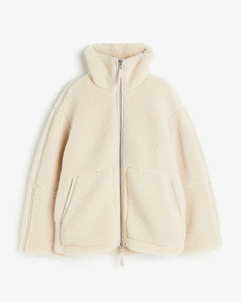 Teddy Fleece Jas Luna | Warmte en Stijl