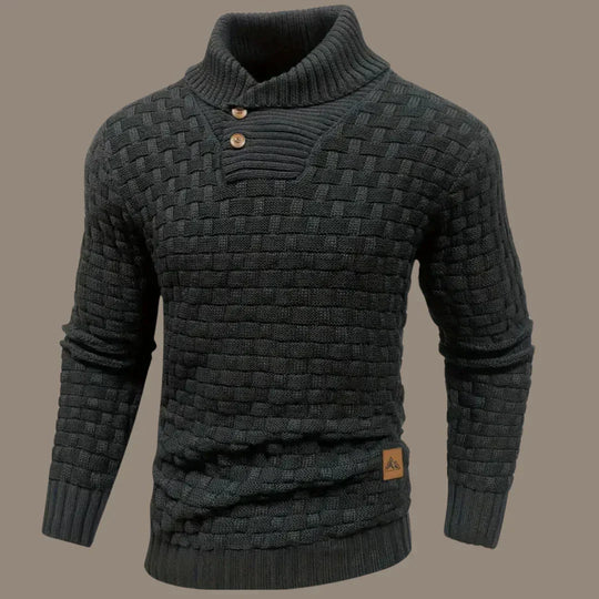 Heren Knopfleece Pullover | Ideaal voor Dagelijks Gebruik
