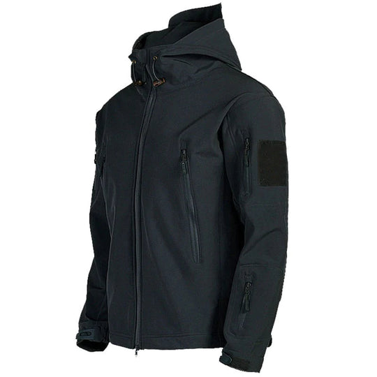 Heren Gewatteerde Outdoor Jas | Hoge Kraag & Frontsluiting | Geschikt voor Herfst en Winter