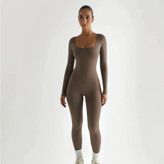 Melanie | Naadloze Bodysuit met Lange Mouwen | Comfortabel & Stijlvol