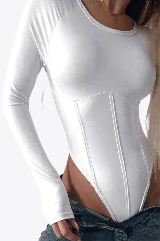 Jacaranda - Moderne Corset Vrouwen Bodysuit