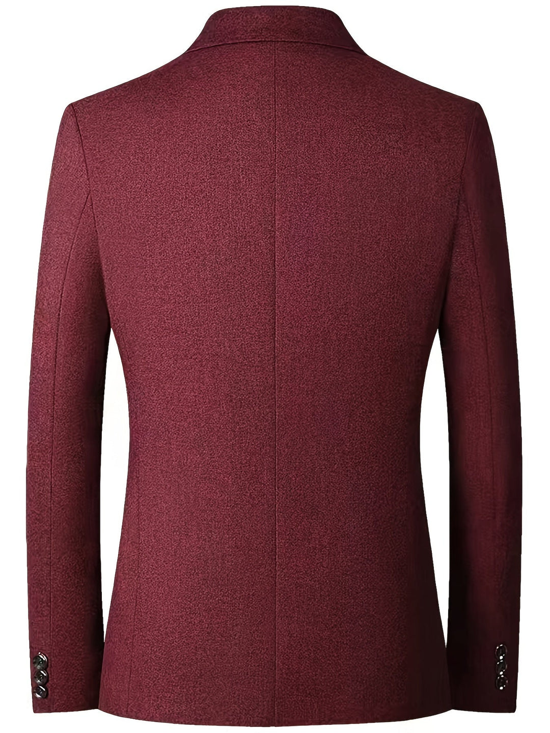 Slim-Fit Blazer met Twee-Knoopsluiting voor Mannen | Ideaal voor Professionele en Formele Gelegenheden