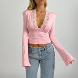Celina - Trendy Lace Top