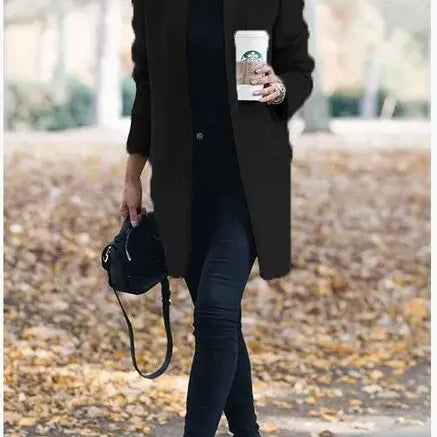 Adele - Tijdloze Winter Chic Damesmode Jas