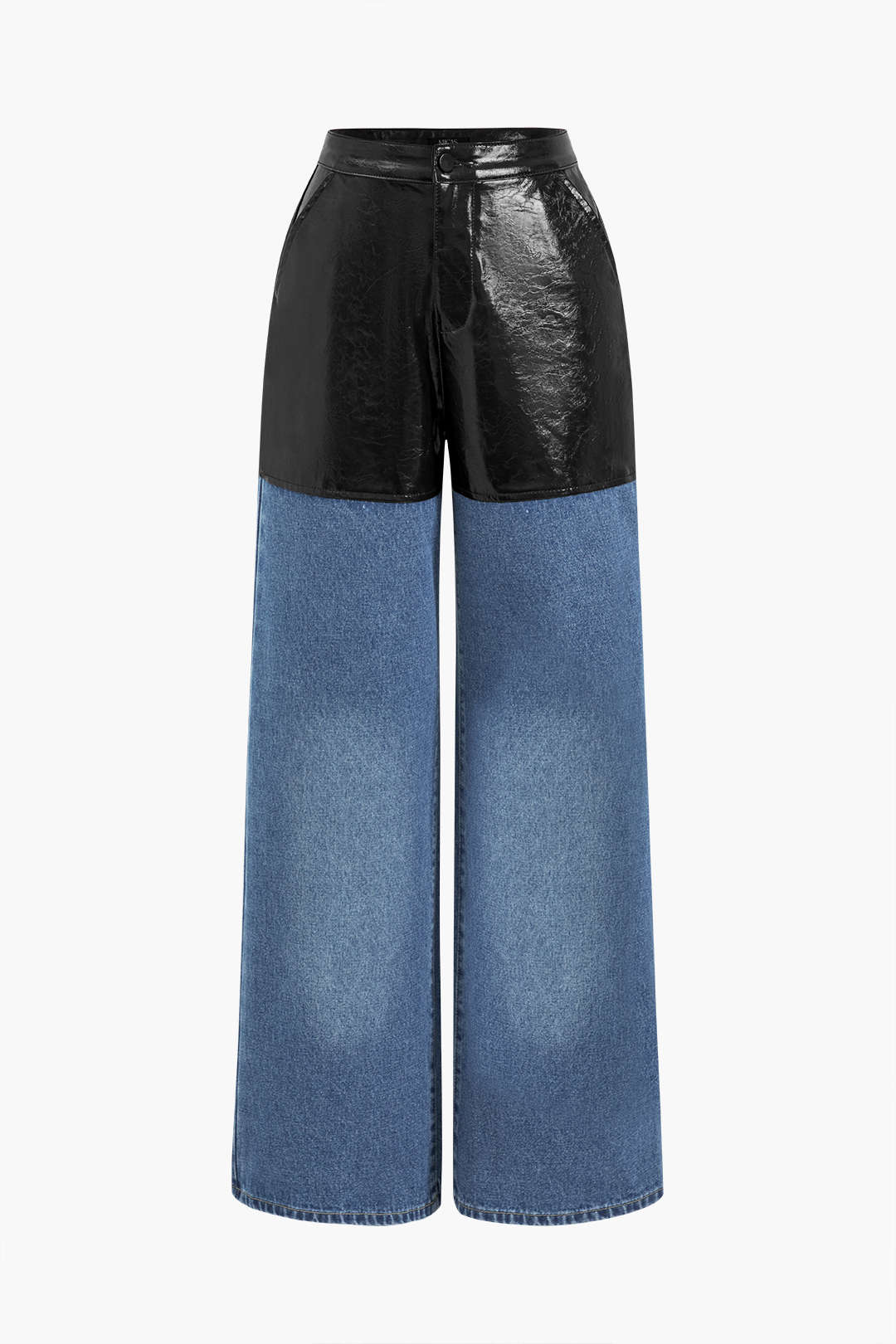Nepleren Patchwork Jeans
