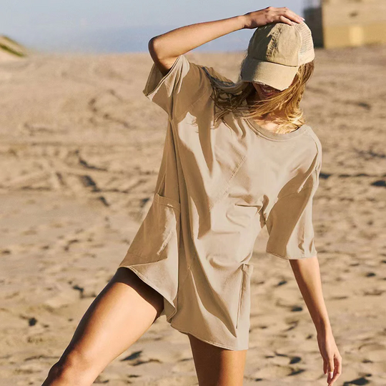 Gabi - Oversized Tweezijdige Romper met Zakken
