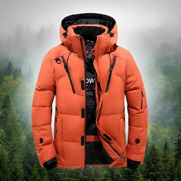 Lange Parka met Afneembare Capuchon voor Mannen | Ideaal voor de Winter