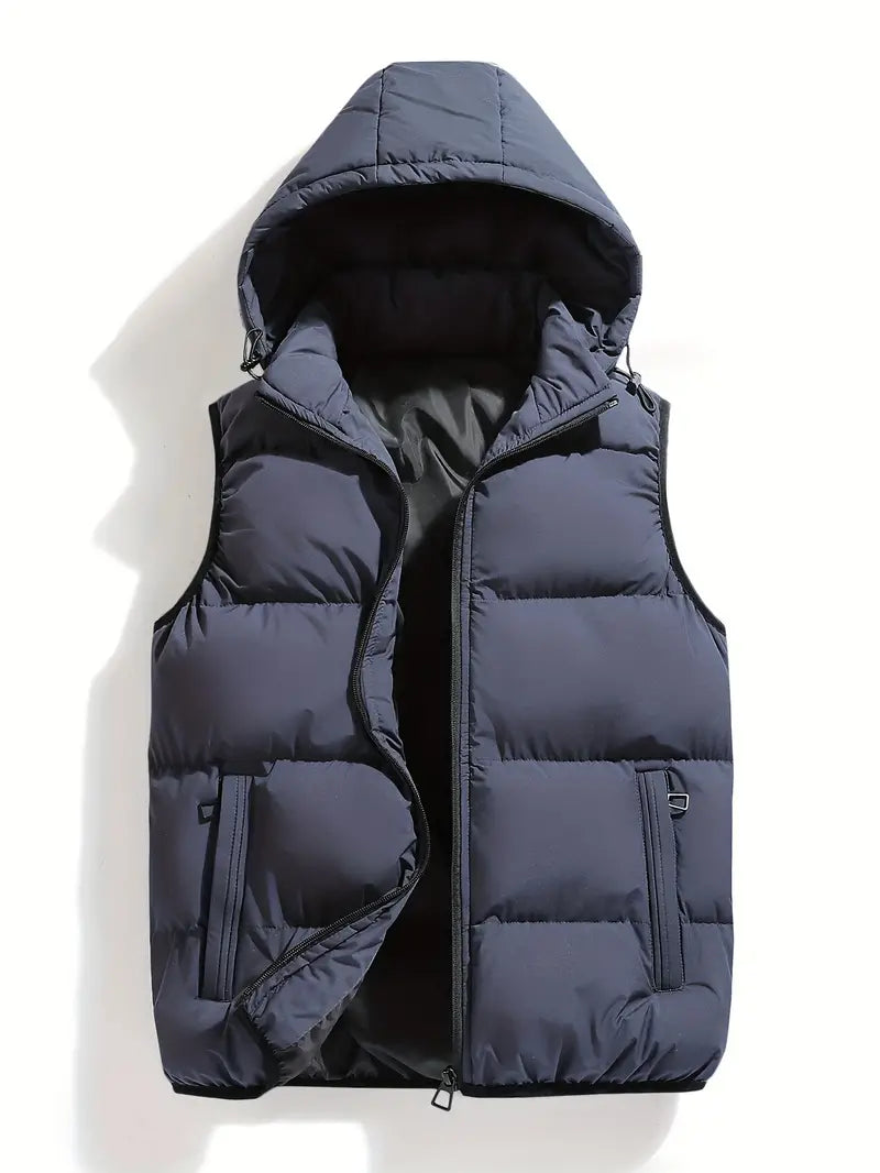 Isaac | Lichte Bodywarmer Heren | Gewatteerd, Comfortabel en Functioneel