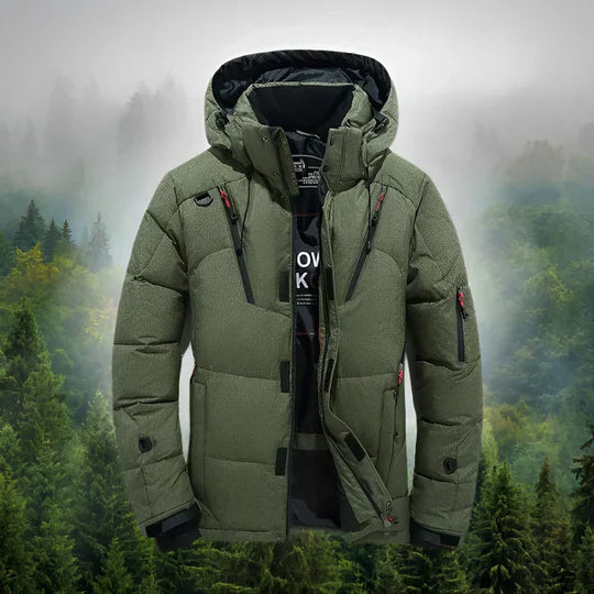 Lange Parka met Afneembare Capuchon voor Mannen | Ideaal voor de Winter