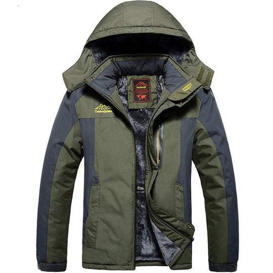 Gevoerde Jas met Capuchon voor Mannen | Ideaal voor Herfst en Winter