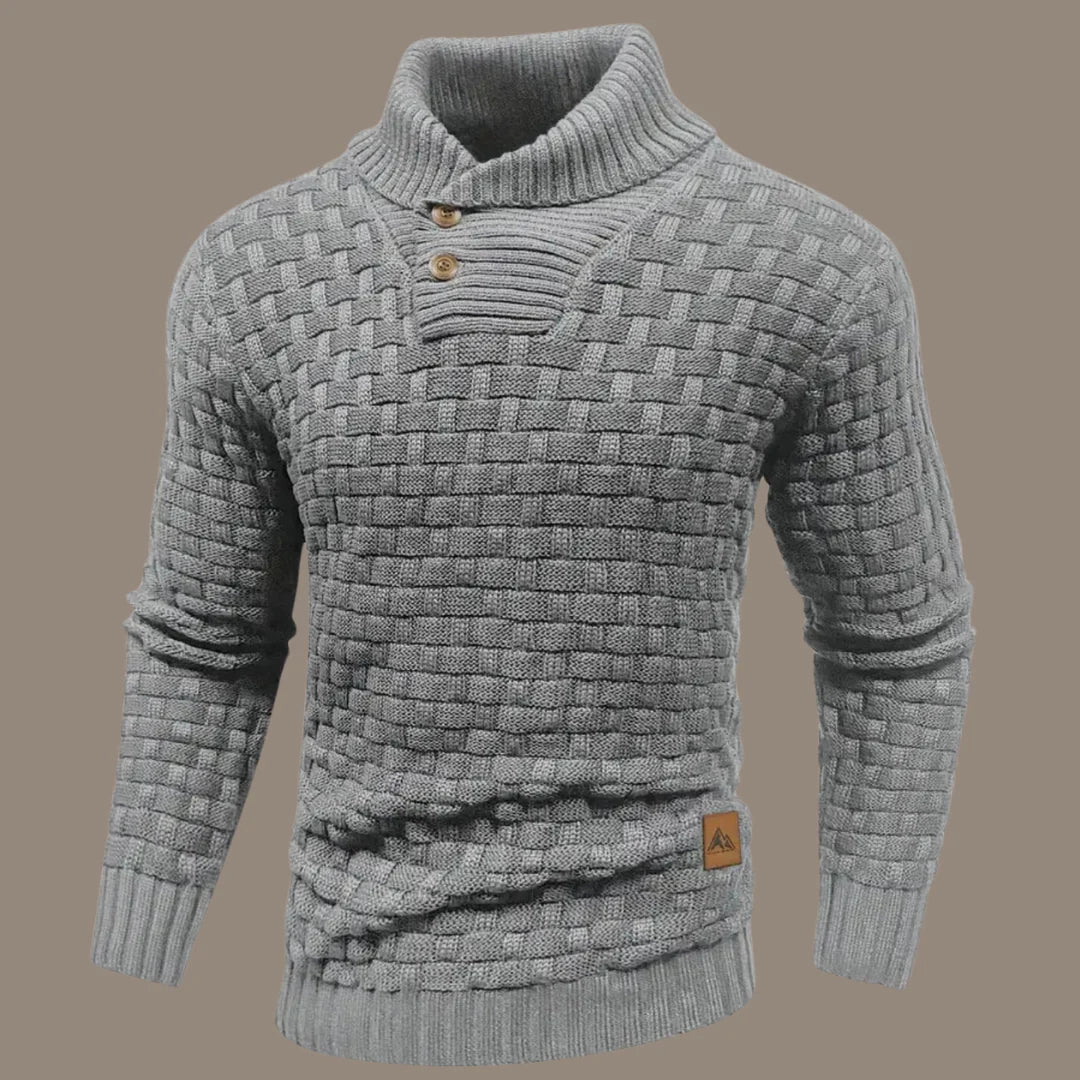 Heren Knopfleece Pullover | Ideaal voor Dagelijks Gebruik