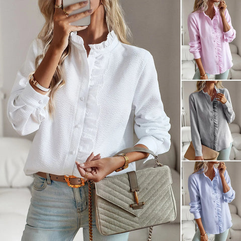 Selene - Tijdloze Formele Elegant Vrouwenblouses