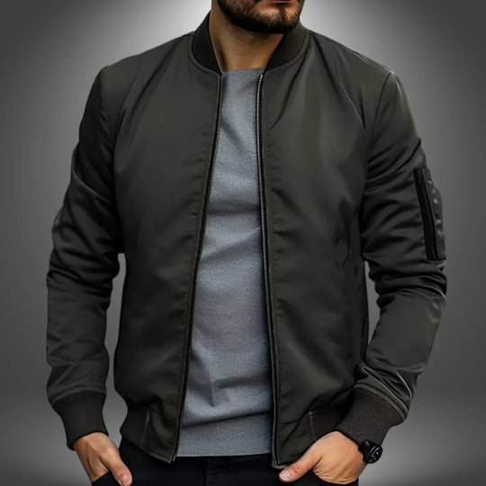 Lichte Bomberjack voor Heren | Casual Windbreaker Stijl | Comfortabele & Functionele Jas