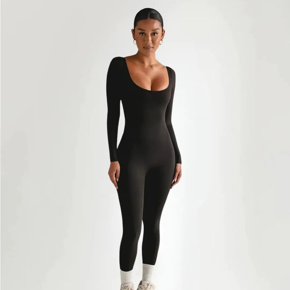 Melanie | Naadloze Bodysuit met Lange Mouwen | Comfortabel & Stijlvol