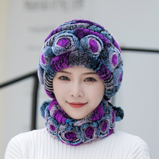 Zachte Muts met Nepbont Rand voor Dames | Ideaal voor de Winter