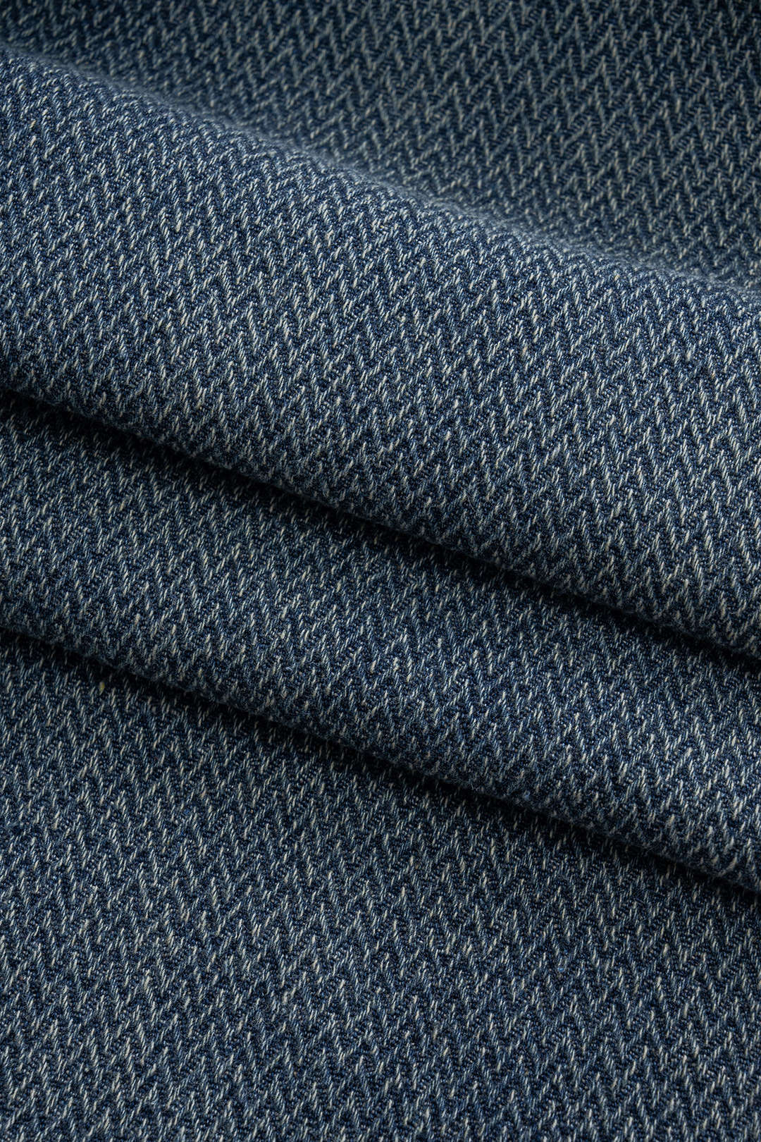 Denim Strik Wijde Pijpen Jeans