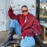 Scarlet Oversized Jacket