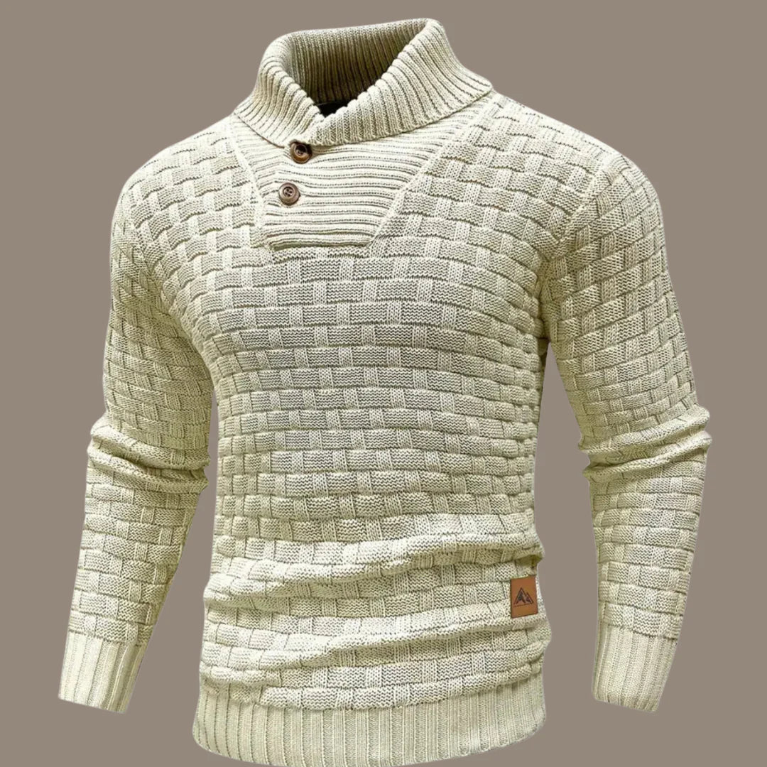 Heren Knopfleece Pullover | Ideaal voor Dagelijks Gebruik
