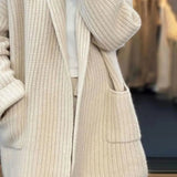 Alberta - Warme Elegant voor Elk Seizoen Dames Lange Cardigan