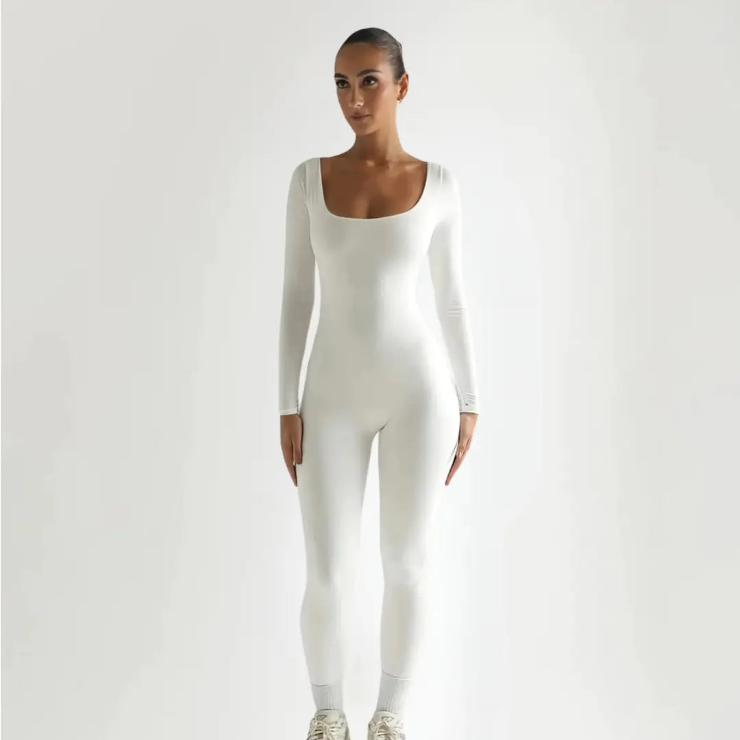 Melanie | Naadloze Bodysuit met Lange Mouwen | Comfortabel & Stijlvol