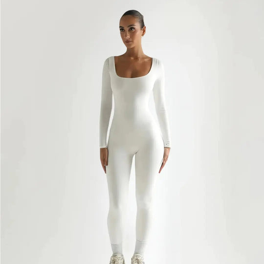 Melanie | Naadloze Bodysuit met Lange Mouwen | Comfortabel & Stijlvol