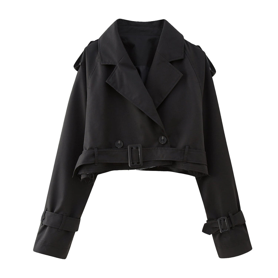 Heidi | Kurzer Trenchcoat | Zeitlose Eleganz und Moderner Chic