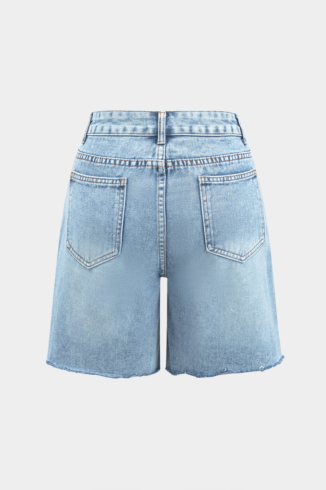 Denim Knopzak Shorts