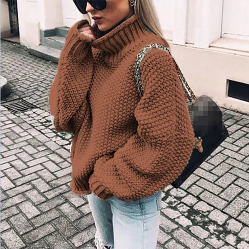 Dames Oversized Chunky Gebreide Coltrui