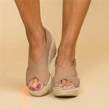 Arabesque - Tijdloze Moeiteloze Elegantie Dames Espadrille Sandalen