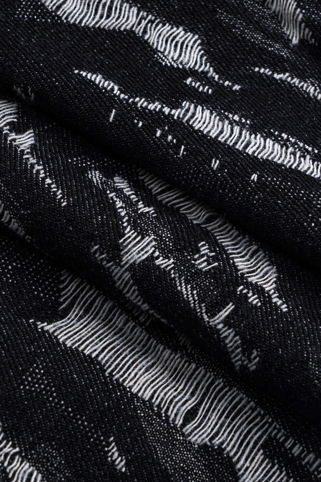 Jacquard Denim Metaal Riem Rits Rok