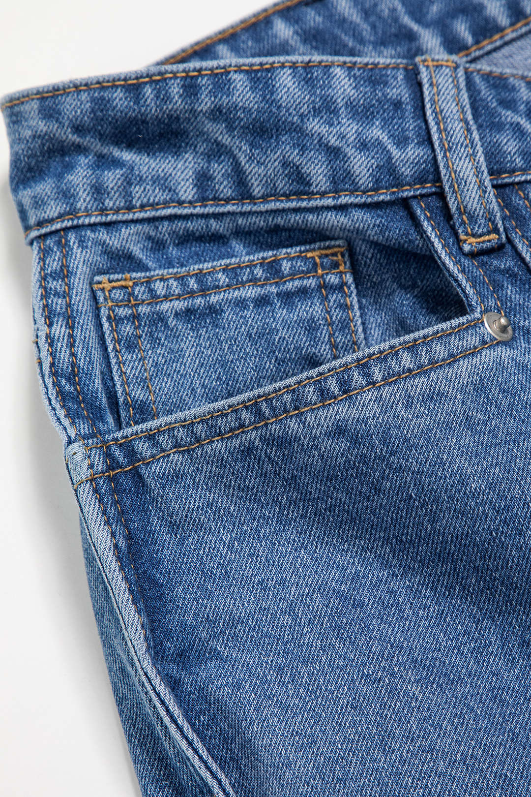 Golf Been Hoge Taille Barrel Jeans