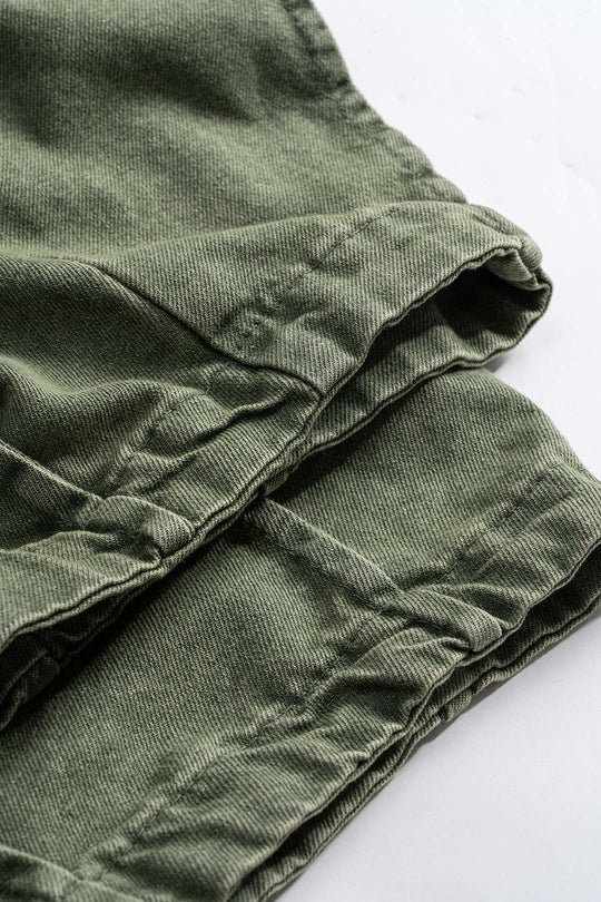 Denim Vervaagde Brede Pijpen Barrel Jeans