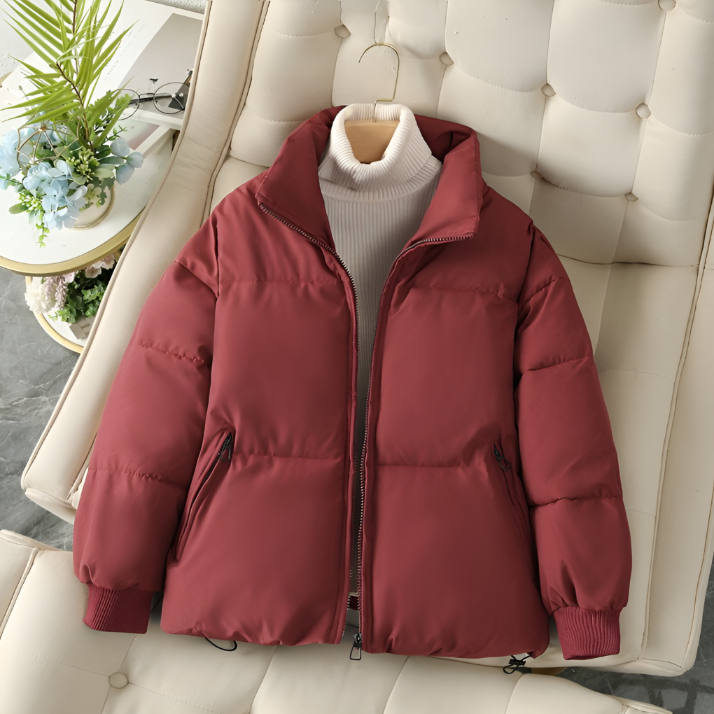 Dames Pufferjack | Gequilte Winterjas | Warme Casual Buitenkleding