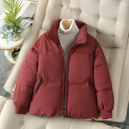 Dames Pufferjack | Gequilte Winterjas | Warme Casual Buitenkleding