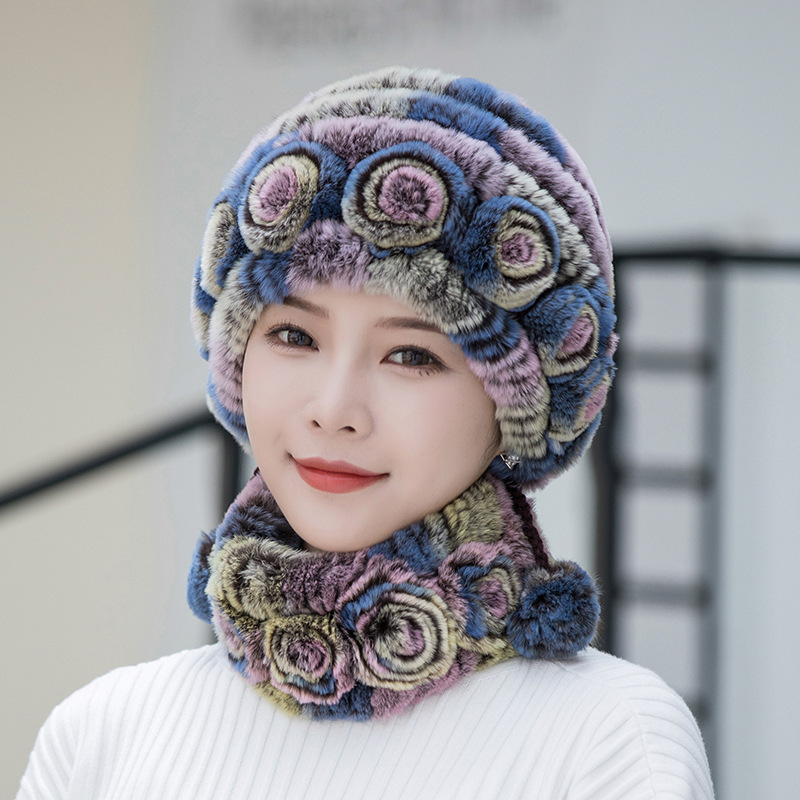 Zachte Muts met Nepbont Rand voor Dames | Ideaal voor de Winter