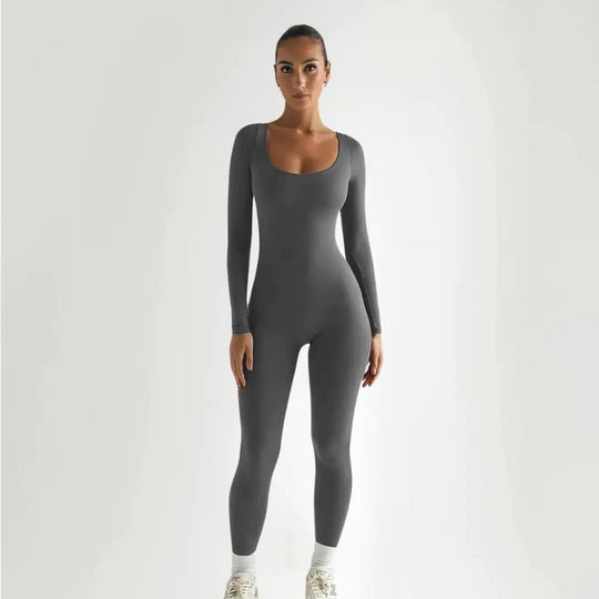 Melanie | Naadloze Bodysuit met Lange Mouwen | Comfortabel & Stijlvol
