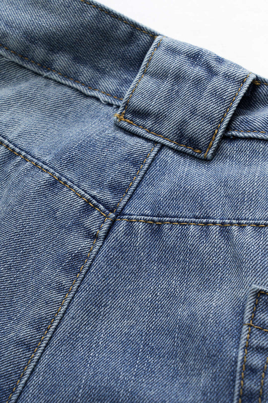 Denim Wijde Pijpen Barrel Jeans