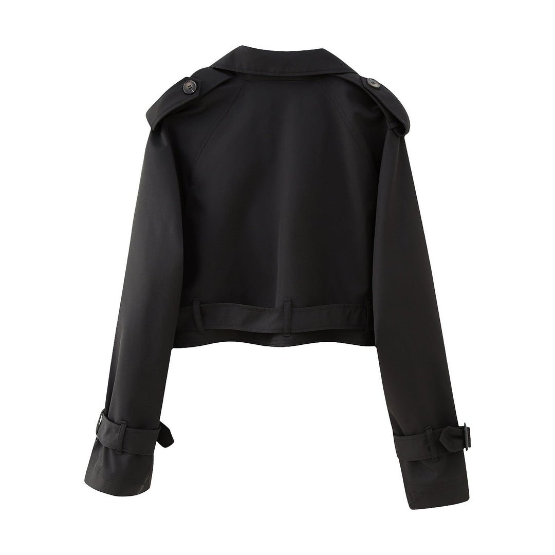 Heidi | Kurzer Trenchcoat | Zeitlose Eleganz und Moderner Chic