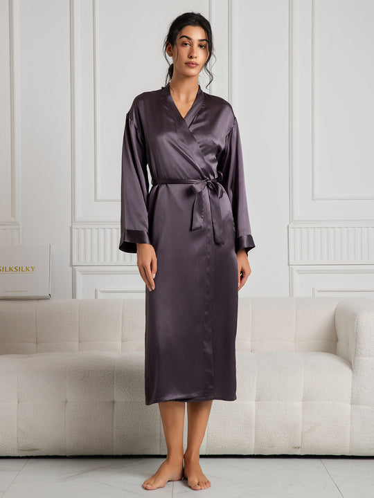 Ariella - Chique Draperende Silhouet Dames Badjas