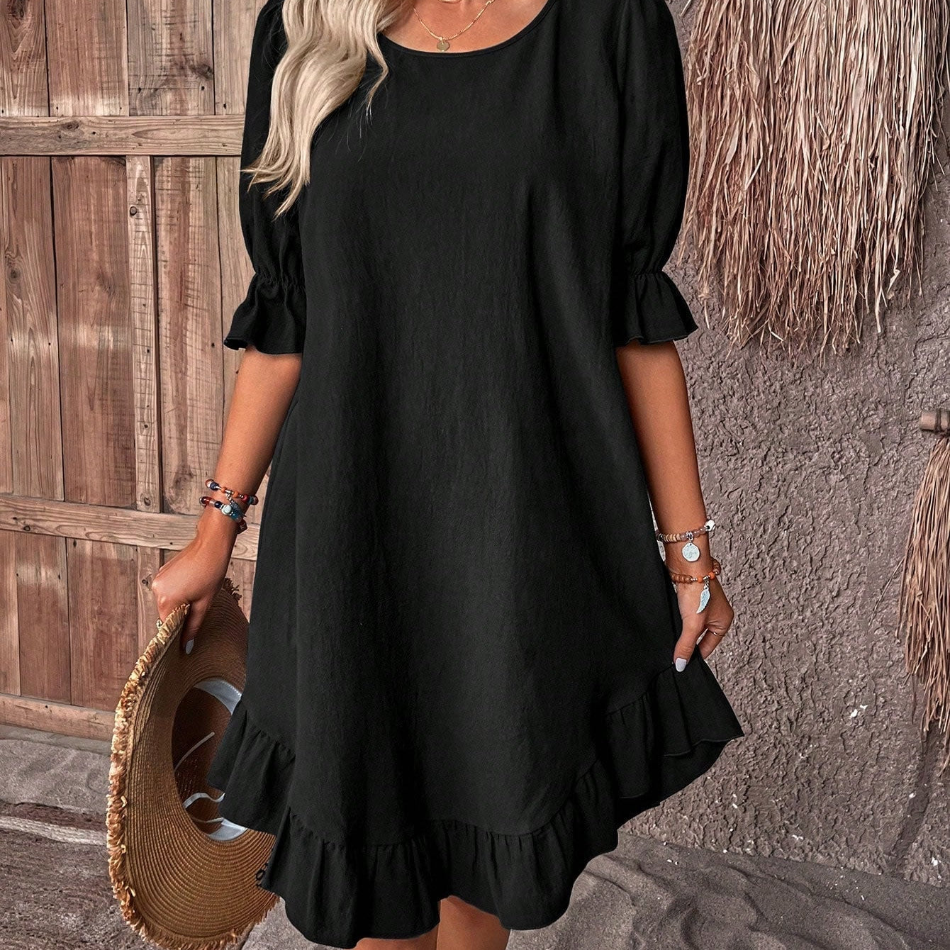 Beatrix - Chic & Casual Ease Vrouwen Korte Jurk