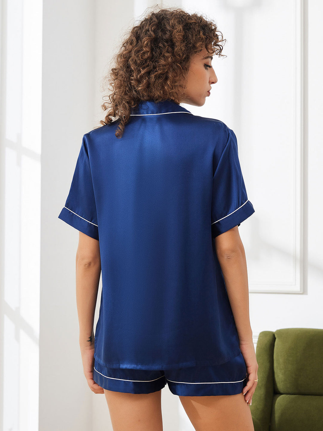 Anastasie - Elegante Nacht Comfort Dames Pyjama Korte Set
