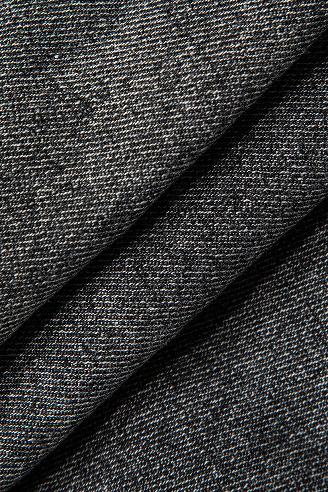Brief Print Versleten Hem Denim Rok
