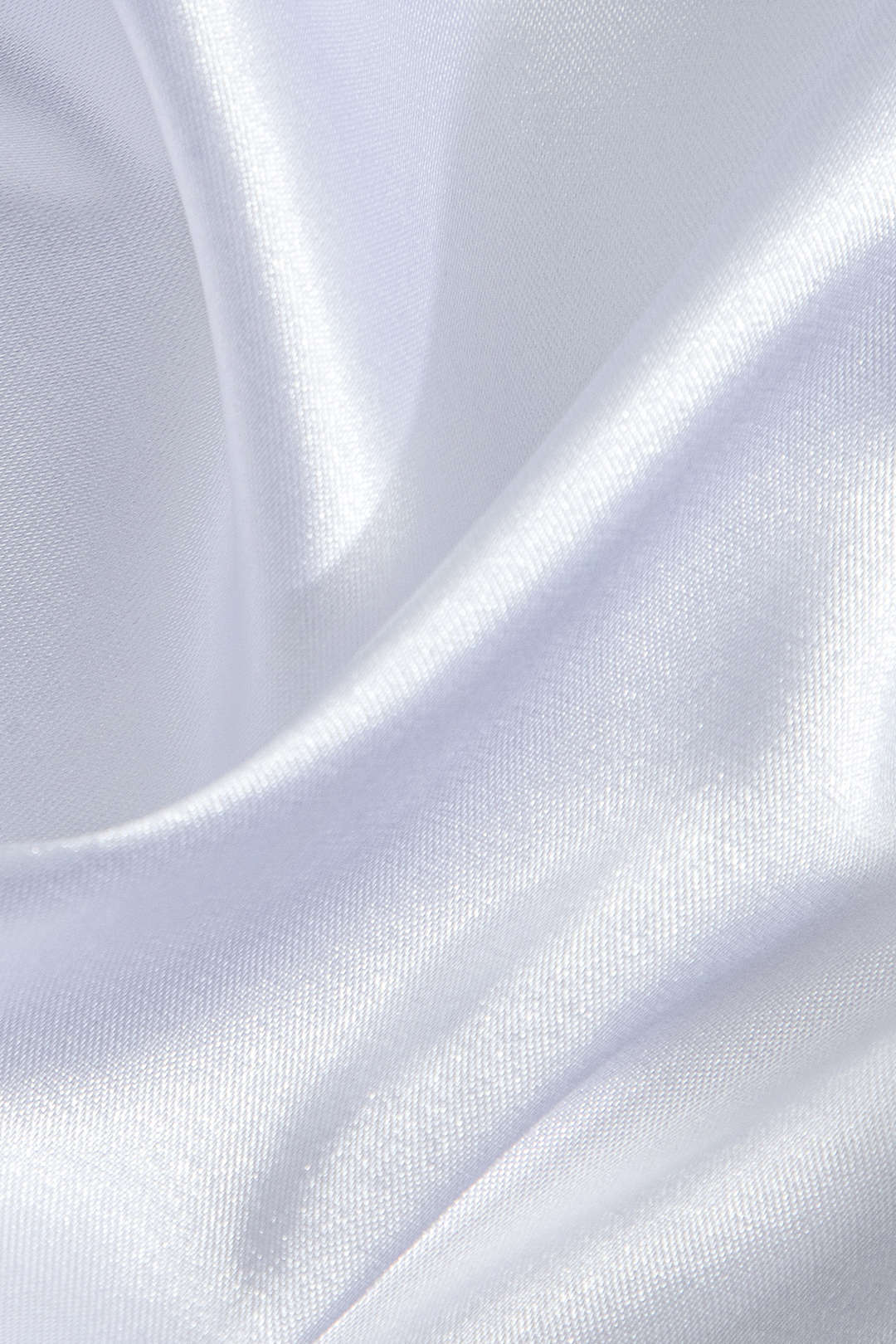 Lillian - Basis Effen Satijnen Dames Langsleeve Shirt