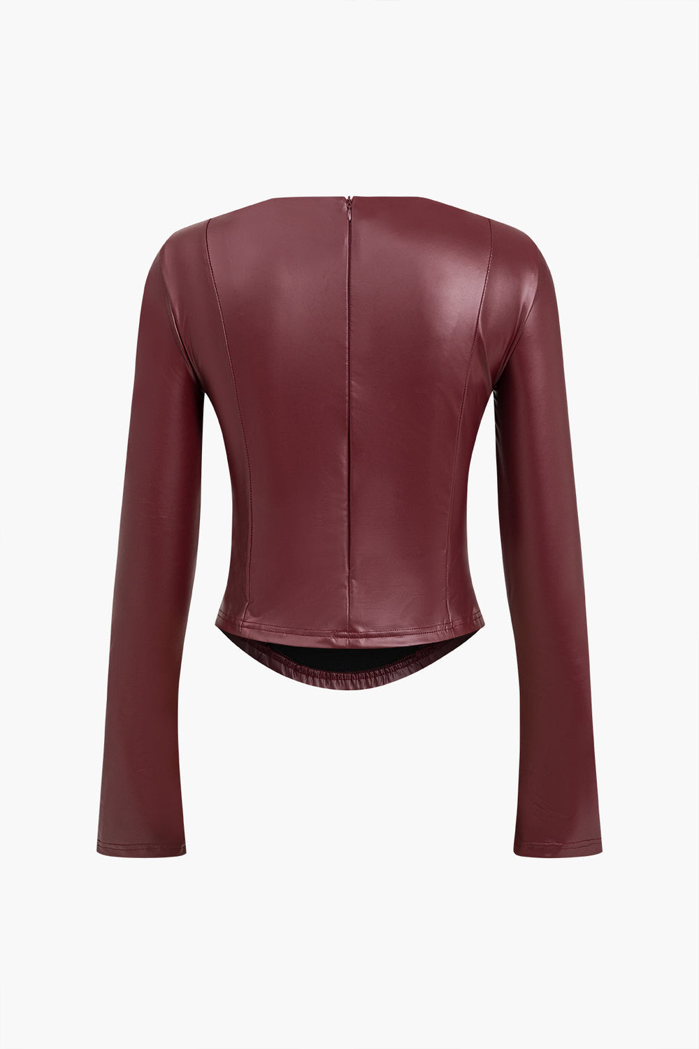 Lily - Strakke Rits Ontwerp Dames Langemouwen Shirt