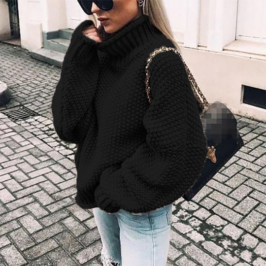 Dames Oversized Chunky Gebreide Coltrui